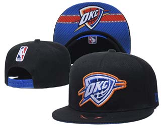 Oklahoma City Thunder NBA Snapback Caps-2