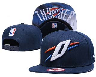 Oklahoma City Thunder NBA Snapback Caps-8