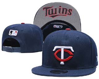 Minnesota Twins MLB Snapback Caps-3