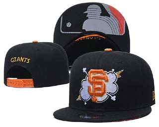 San Francisco Giants MLB Snapback Caps-2