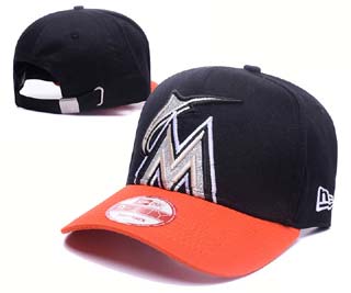 Florida Marlins MLB Snapback Caps-1