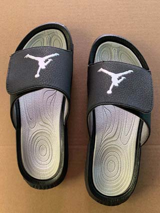 Mens Nike Air Jordans 6 Slippers Shoes-1