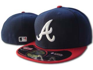 Atlanta Braves Fitted Caps Sale-4