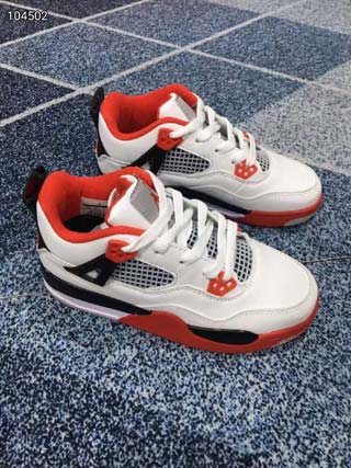 Kids Air Jordans 4 Shoes-16